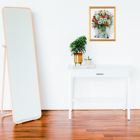 Set pictura pe numere, cu sasiu, Buchet de Trandafiri [4]