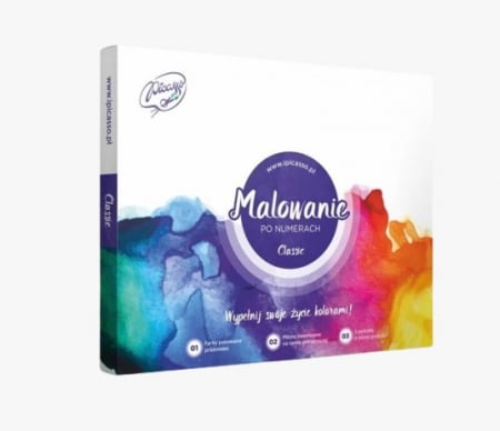 Set pictura pe numere, cu sasiu, Cheshire Cat, 40x50 cm [5]