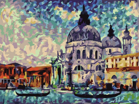 Set pictura pe numere Culorile Venetiei [0]