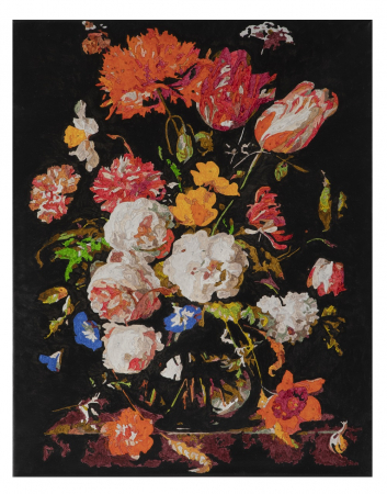 Set pictura pe numere, cu sasiu, Flori - Jan Davidszoon de Heem, 40x50 cm [0]