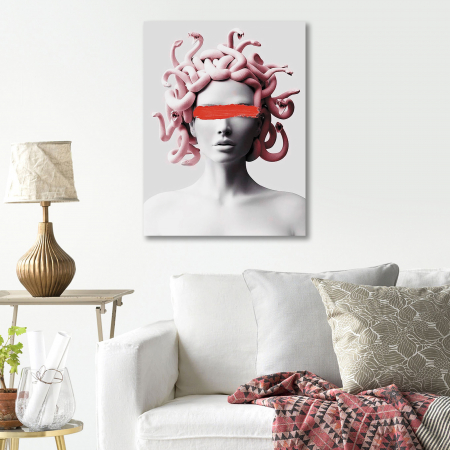 Pictura pe Numere, cu sasiu, Gorgona, 40x50 cm [4]