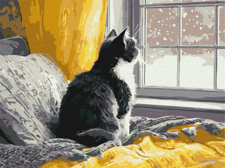 Picturi pe numere dimensiuni mici și medii – ușor de realizat, perfecte pentru orice spațiu - Set pictura pe numere, cu sasiu, Melodia linistii, 30x40 cm