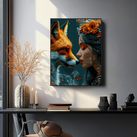 Set pictura pe numere, cu sasiu, Rezonanta, 40x50 cm [3]