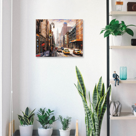 Set pictura pe numere, cu sasiu, New York City, 40 x50 cm [3]