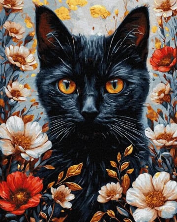 Picturi pe numere - Set pictura pe numere, cu sasiu, Maestrul rasfatului, 40x50 cm