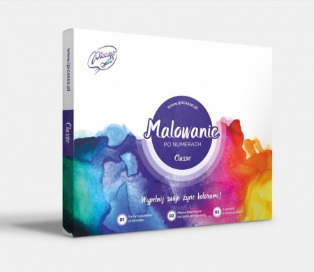 Set pictura pe numere, cu sasiu, Spirit liber, 40x50 cm [4]