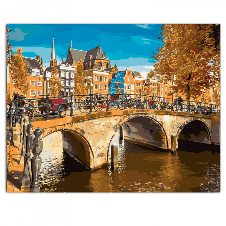 Set pictura pe numere, cu sasiu, Amsterdam [0]