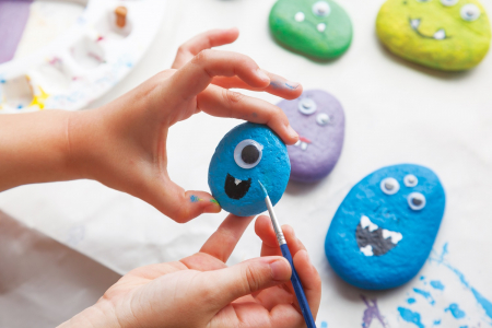 Set pictura pe pietre, 3 buc [5]