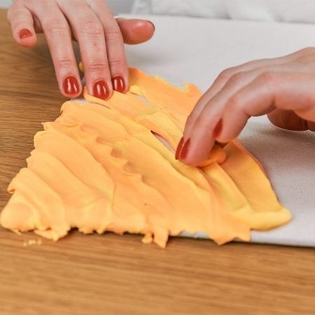 Set pictura senzoriala 3D cu argila usoara, Irisi, 30x40 cm [4]