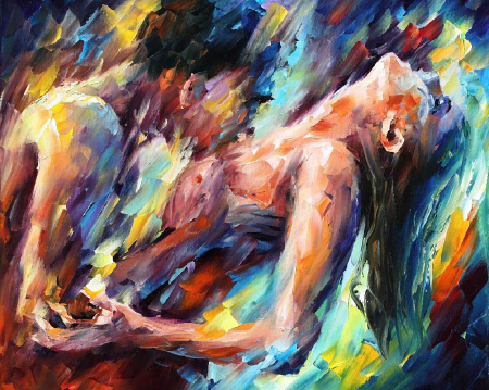Pictura pe numere cu sasiu, Pasiune, 40x50cm [0]