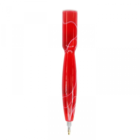 Set stilou rasina aplicare goblen cu diamante, 6 capete si rezerve ceara [2]