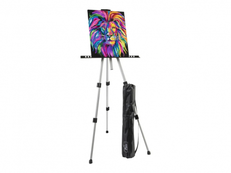 Sevalet pictura cu suport din aluminiu, ajustabil 90-150 cm [1]