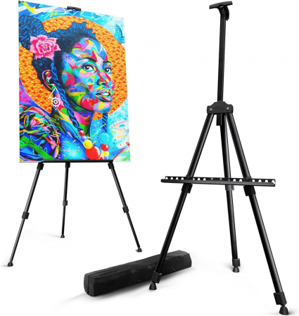 Sevalet aluminiu, ajustabil, 93-160 cm [0]