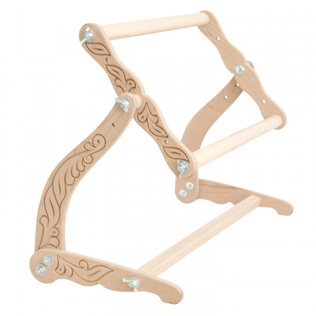 Gherghef de masa, reglabil, cu suport, 38x30 cm [0]