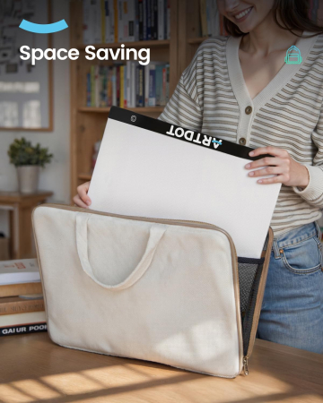Tabla luminoasa cu suport si accesorii pentru goblenurile cu diamante A3, 47 x 34 cm [9]