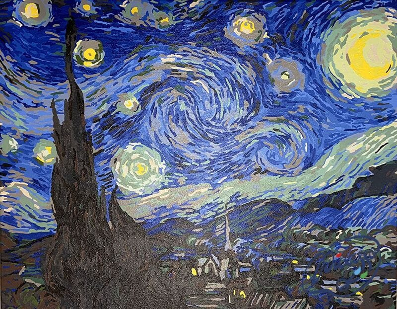Noapte Instelata Van Gogh 40x50 Cm I Picturi Pe Numere I Dego ro