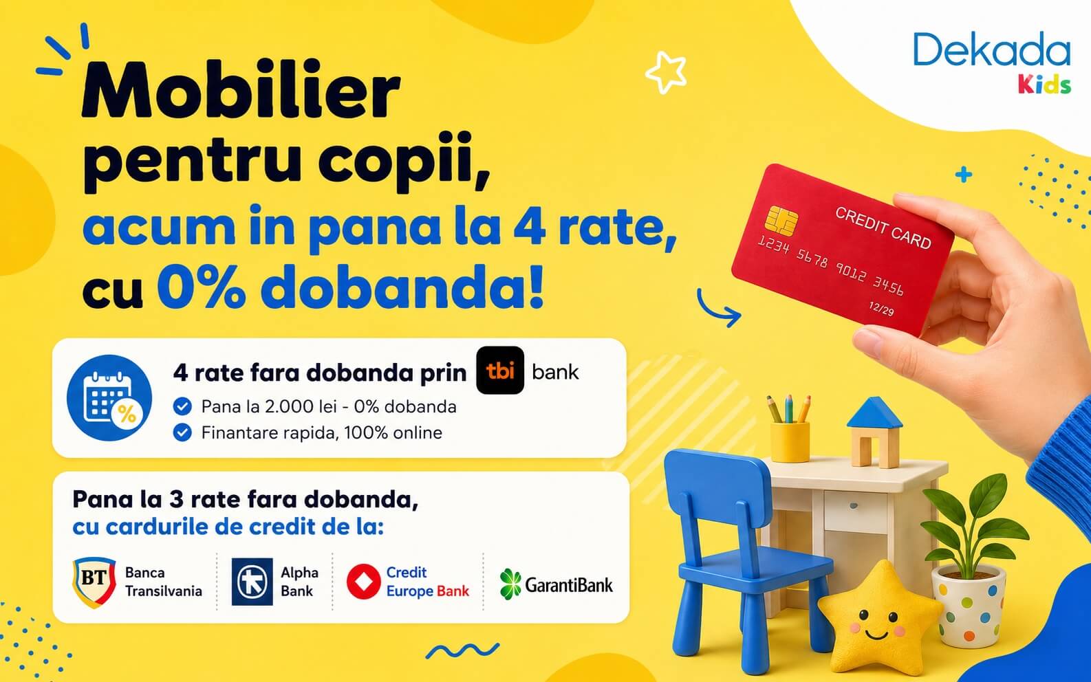 Rate fără dobândă