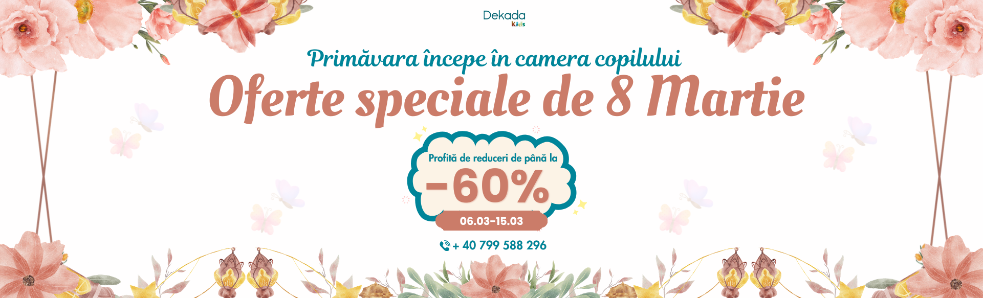Oferte speciale de 8 Martie