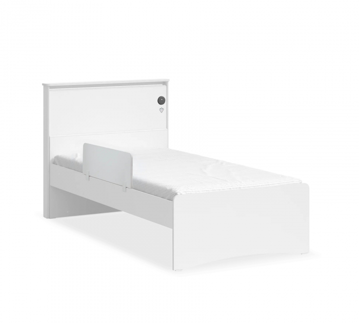 Bara protectie pat camera copii Colectia White [5]