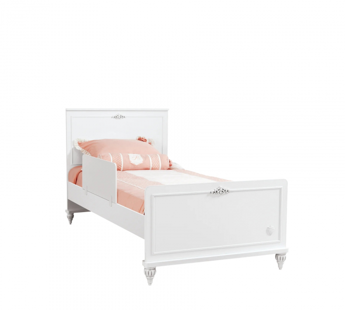 Bara protectie pat camera copii Colectia White [4]