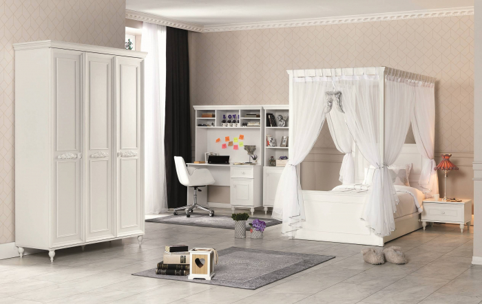Biblioteca pentru camera copiilor, Colectia Angel, 50x165x38 cm [4]