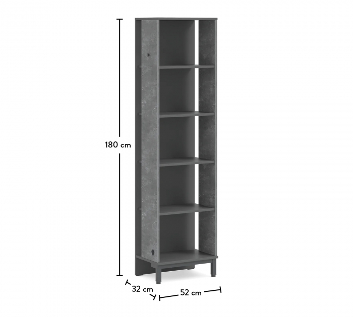 Biblioteca pentru carti, pentru copii  si adolescenti Colectia Space Gray [4]