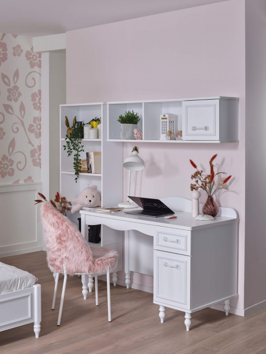 Birou Juliette pentru Camera Copiilor 120x65x89 cm – Eleganță Clasică și Funcționalitate [8]