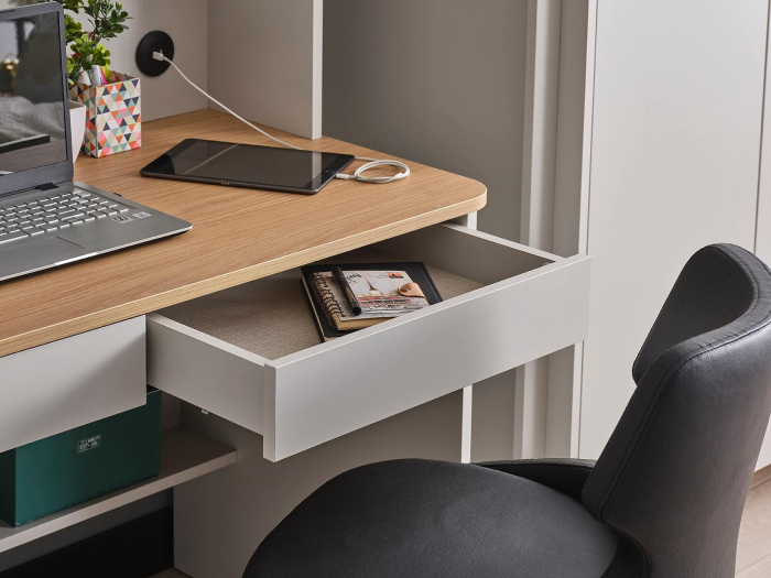 Birou modern pentru camera copii 120x60x75 cm, colecția Sirius [4]