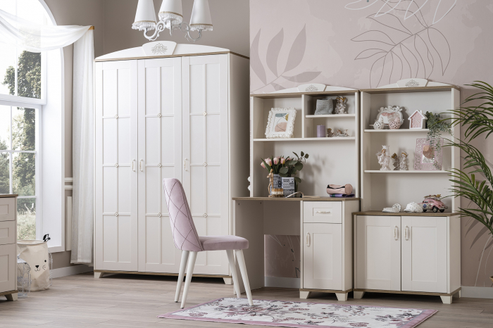 Birou mic pentru camera copiilor, 107x60x75 cm, Colecția Frezya – Design modern și funcționalitate inteligentă [5]