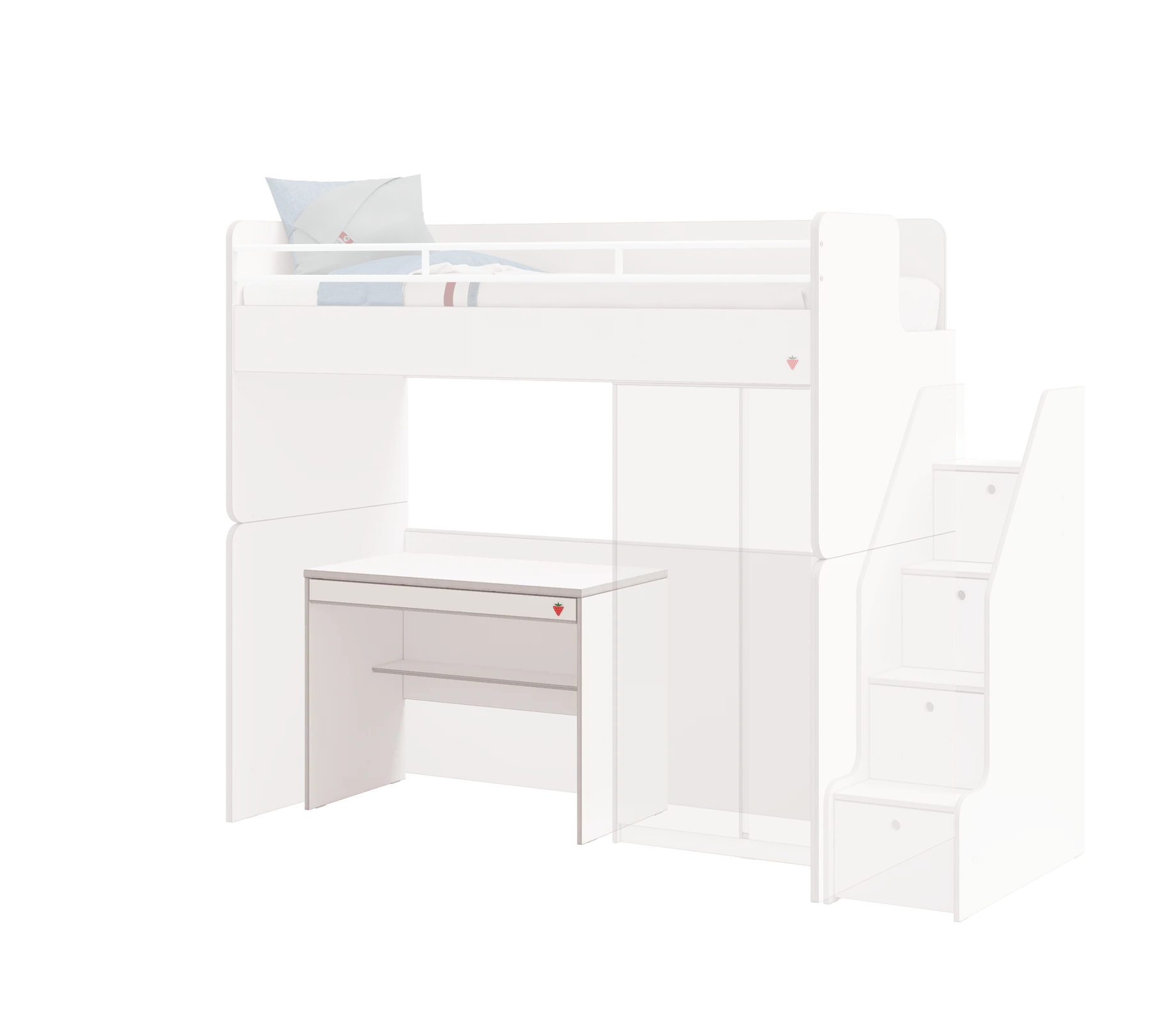 Birou pentru camera copii si tineret Colectia Studio White [2]