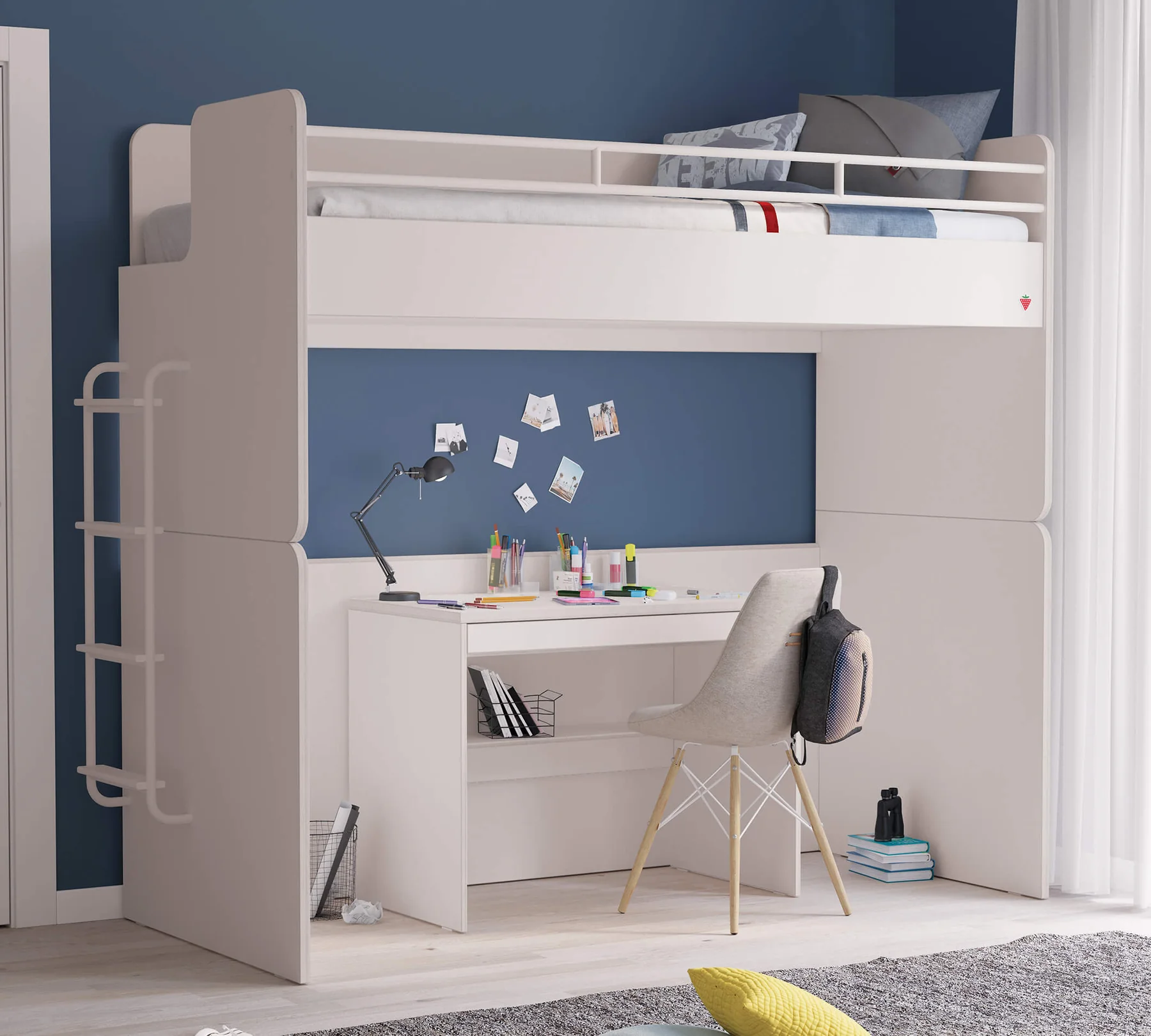 Birou pentru camera copii si tineret Colectia Studio White [3]