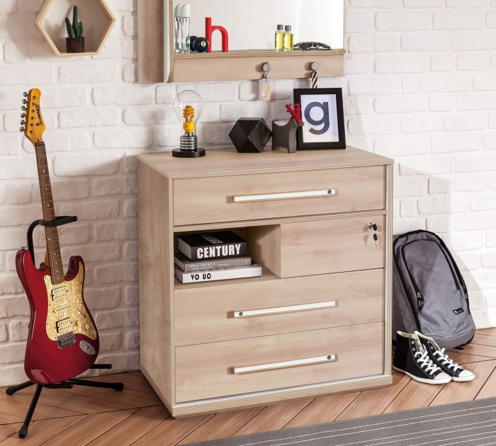 Comoda din pal din Colectia Duo 80x46x83 cm [2]