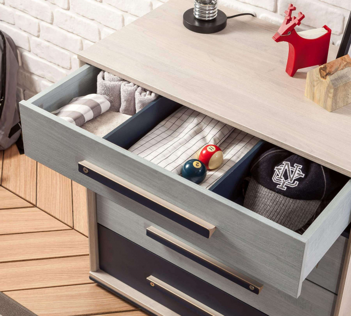 Comoda din pal din Colectia Trio 80x46x83 cm [3]