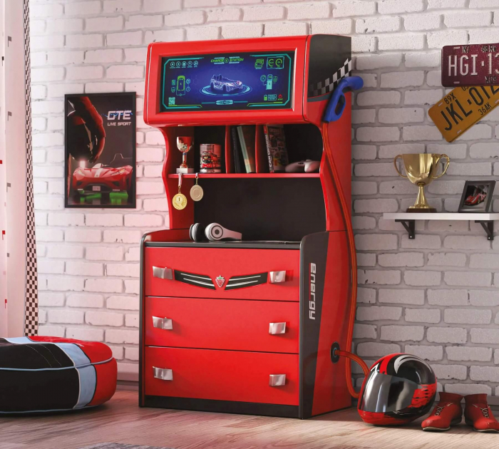 Comoda pentru camera baieti Colectia Champion Racer Energy [2]