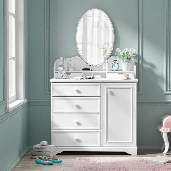 Oglinda pentru comoda Colectia Rustic White [3]