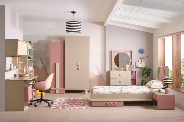 Comodă pentru copii cu 3 sertare – Design modern, colecția Nordic [3]