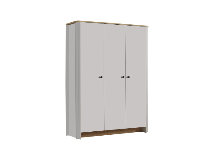 Dulap copii 3 uși Sirius – mobilier modern pentru camera copiilor, 139x57x200 cm [1]