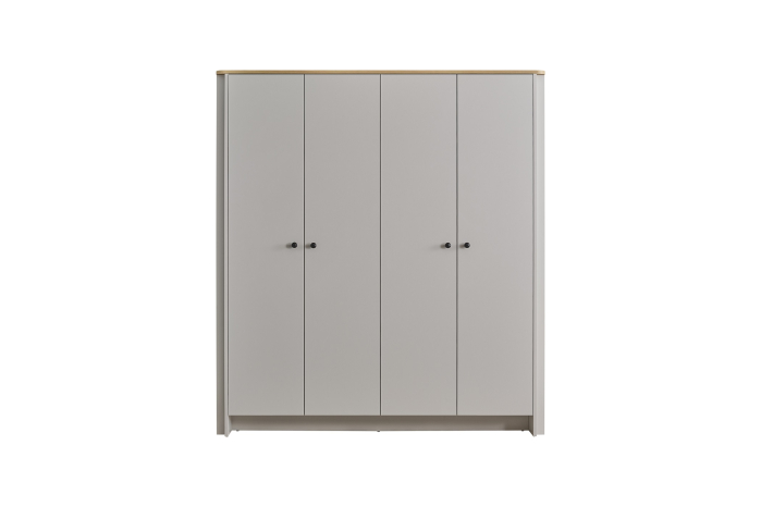 Dulap copii 4 uși Sirius – mobilier modern pentru camera copiilor, 180x57x200 cm [2]