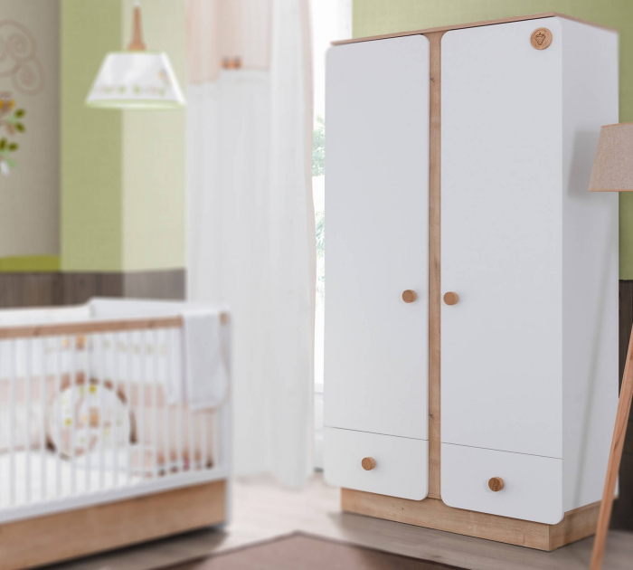 Dulap cu 2 usi pentru camera copii Colectia Natura Baby [2]