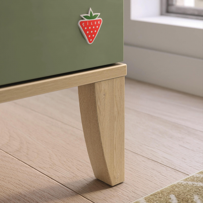 Dulap cu 2 usi pentru copii, 95x200x53 cm, Colectia LOOF [6]
