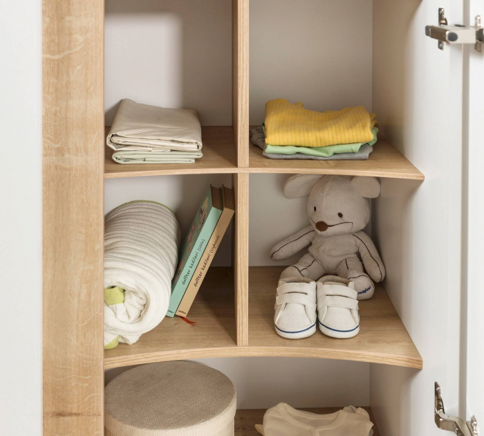 Dulap cu 3 usi pentru camera copii Colectia Natura Baby [5]