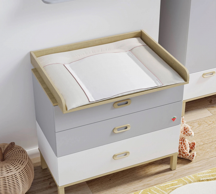 Comoda cu 3 sertare pentru copii, Colectia Mino Baby 88x80x44cm - Cilek [7]