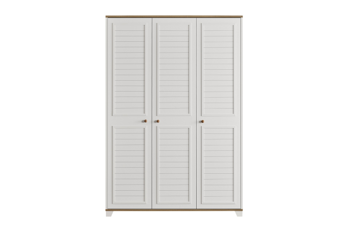 Dulap cu 3 uși pentru copii, colecția Nova – 136x62x198 cm [2]