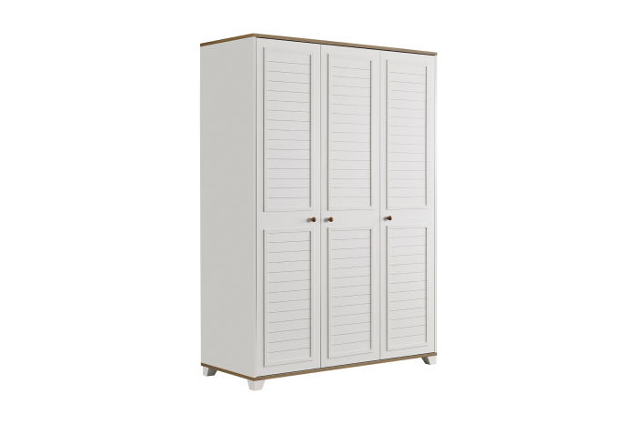 Dulap cu 3 uși pentru copii, colecția Nova – 136x62x198 cm [1]