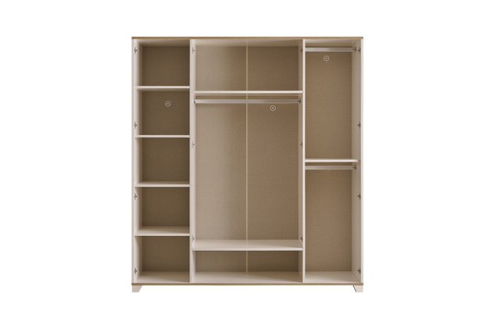 Dulap cu 4 uși pentru camera copiilor, colecția Nova – 179x62x198 cm [3]