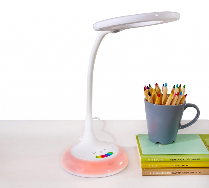 Lampa de birou pentru copii Rainbow White [5]