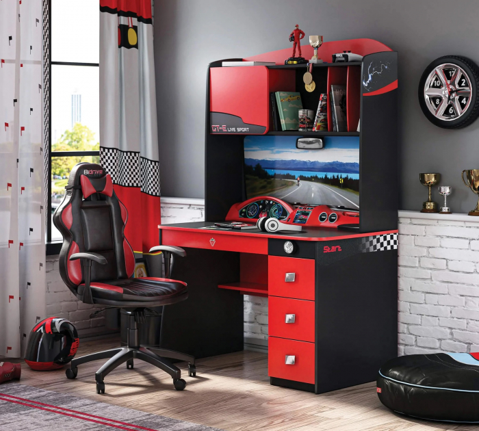 Masa de birou, pentru camera baieti, Colectia Champion Racer [2]