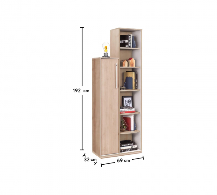 Modul dulap copii, Colectia Duo  69x32x192 cm [4]