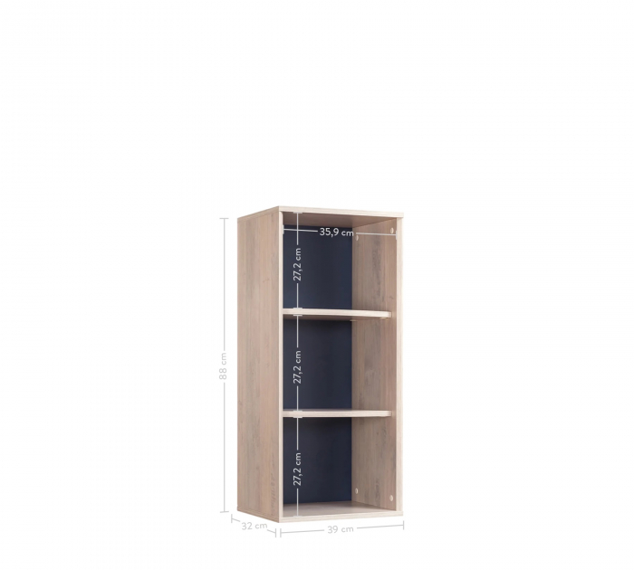 Modul dulap copii Colectia Trio 39x32x88 cm [5]