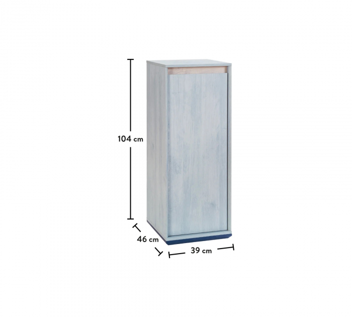 Modul dulap copii Colectia Trio 39x46x104 cm [5]